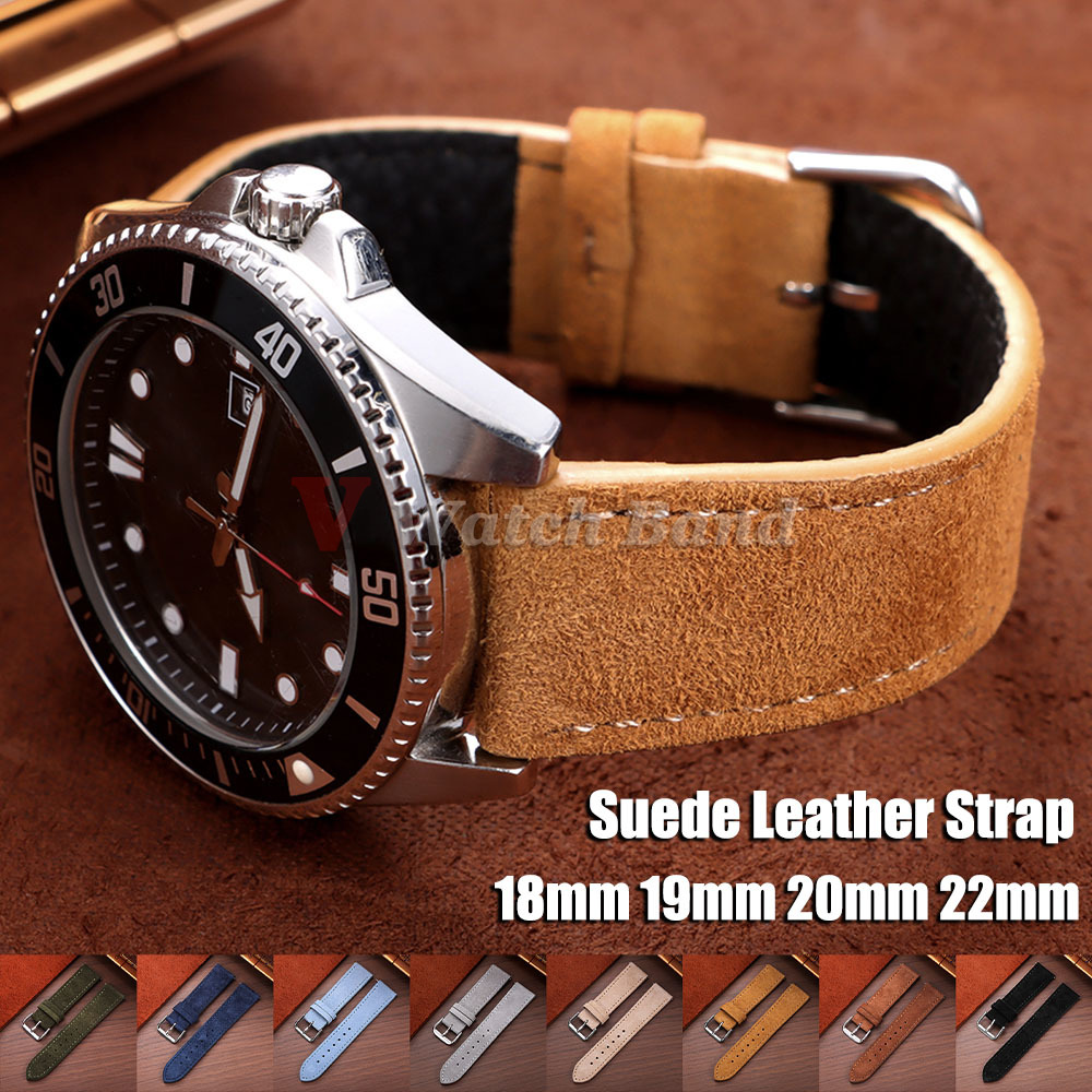 Suede Strap Watch - Bracelet de montre en cuir suédé