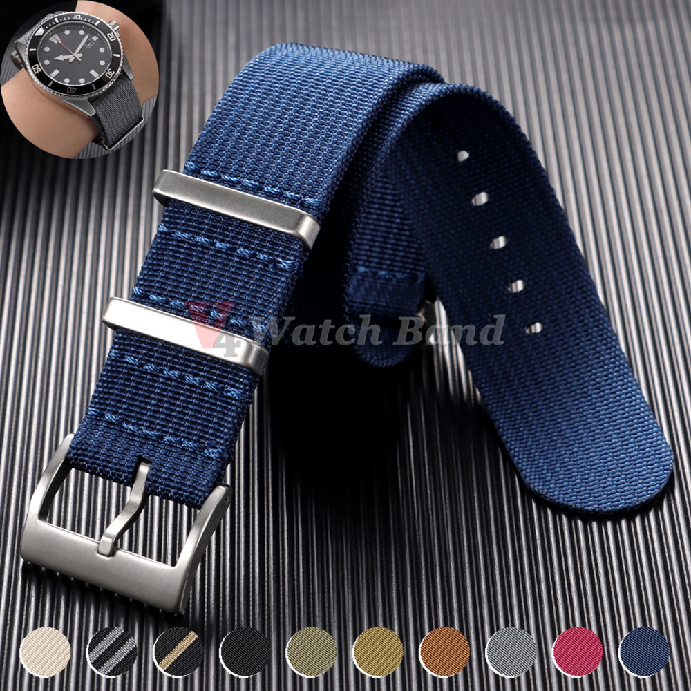 Nato Strap Nylon - Bracelet de montre en tissu de
