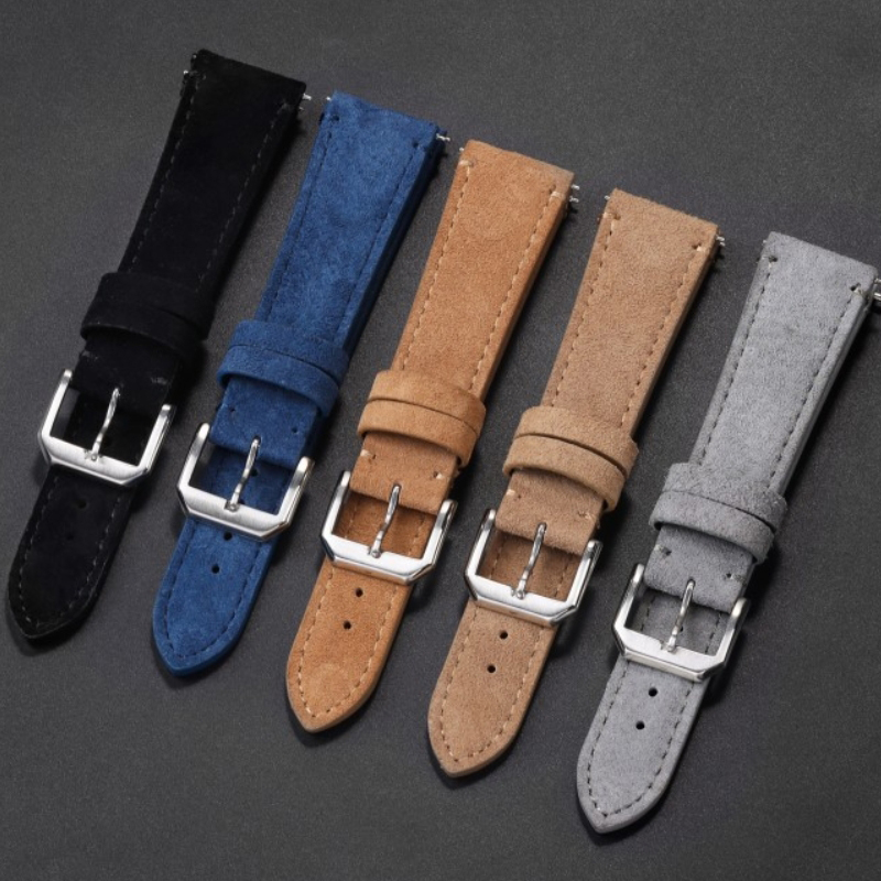 Suede Strap Watch - Bracelet de montre en cuir suédé