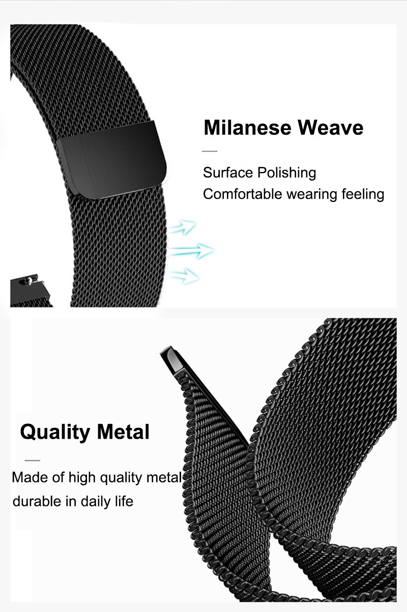Bracelet Milanese Loop pour Hu - Milanese Loop Magnetic avis et prix