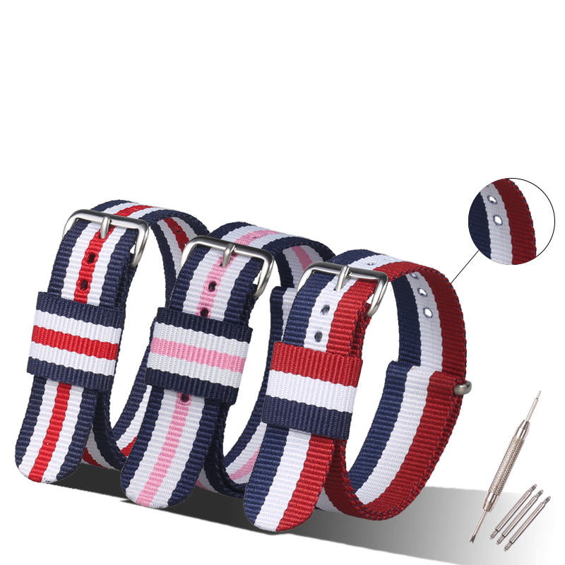 Bracelet de montre en nylon po - Curved Spring Bar avis et prix