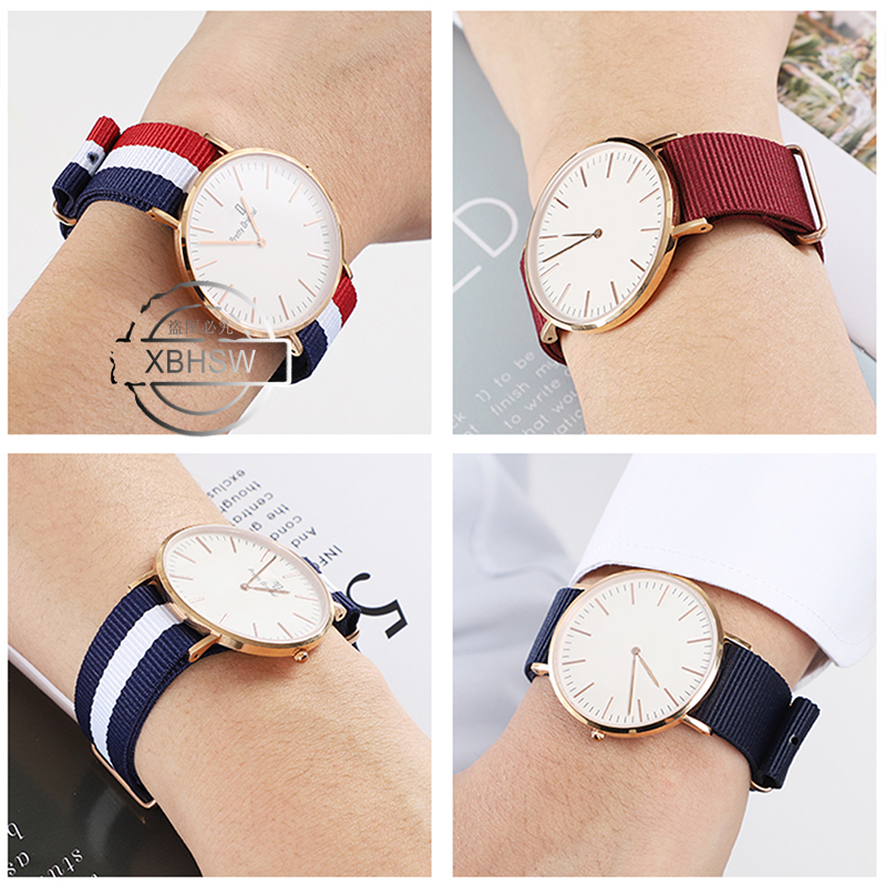 Bracelet de montre en nylon po - Curved Spring Bar avis et prix