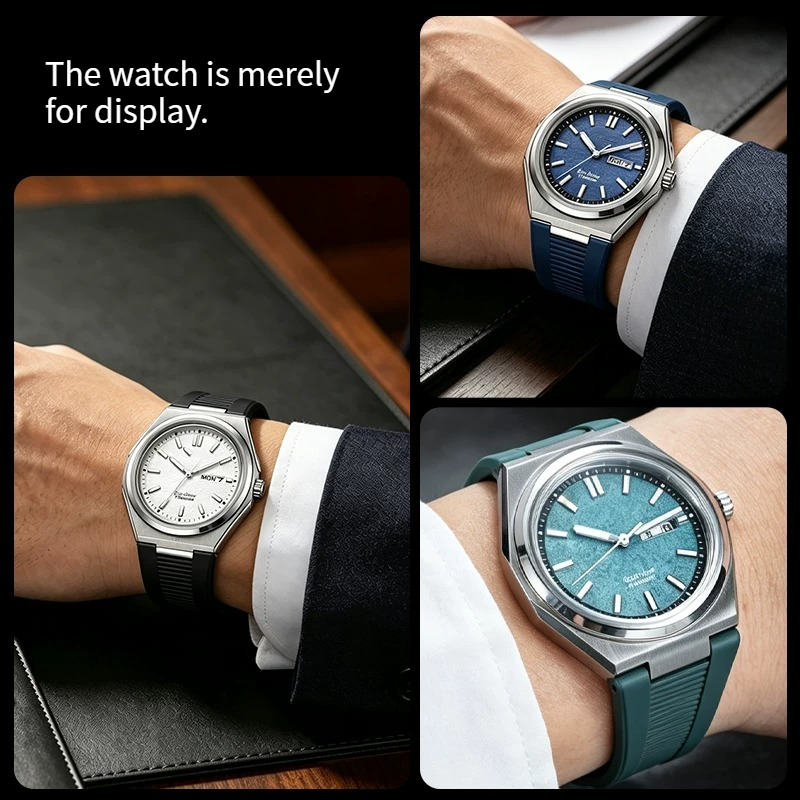 Bracelet de montre concave en  - Suede Strap Watch avis et prix