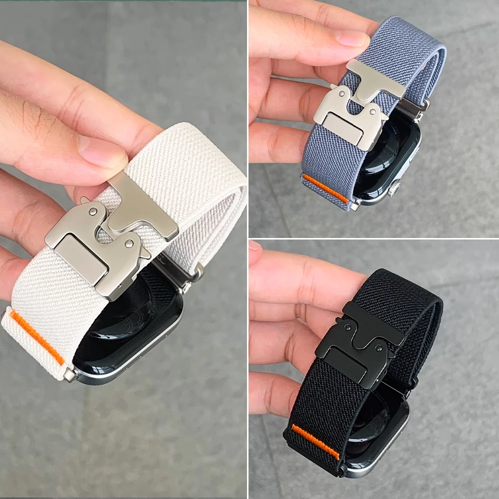 Bracelet magnétique en nylon p - Parachute Strap Elastic avis et prix
