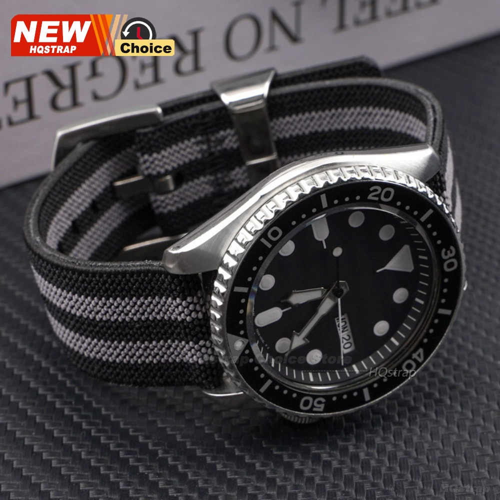 Bracelet en nylon élastique av - Nato Strap Nylon avis et prix
